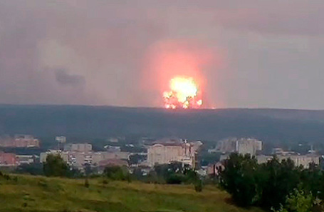 Взрыв на территории воинской части, расположенной в Ачинском районе Красноярского края.