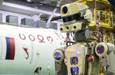 Антропоморфный робот «Федор» (Skybot F-850).