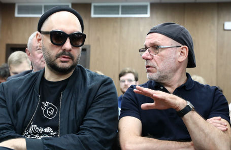 Режиссер Кирилл Серебренников и бывший генеральный продюсер компании «Седьмая студия» Алексей Малобродский.