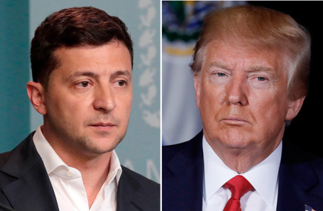 Владимир Зеленский и Дональд Трамп.