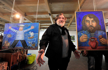 Лидер  «Митьков» художник Дмитрий Шагин.