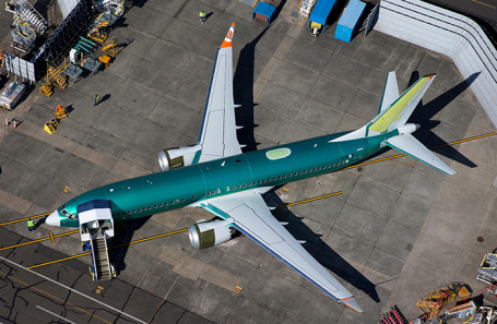 Самолет Boeing 737 MAX.