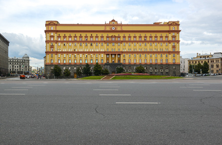 Здание ФСБ РФ на Лубянской площади.