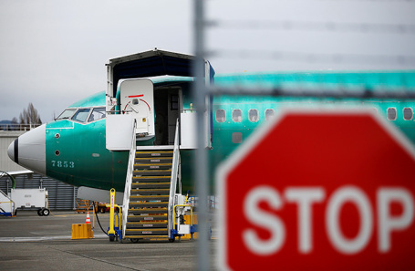 Boeing 737 Max на заводе в Рентоне. Вашингтон, США.