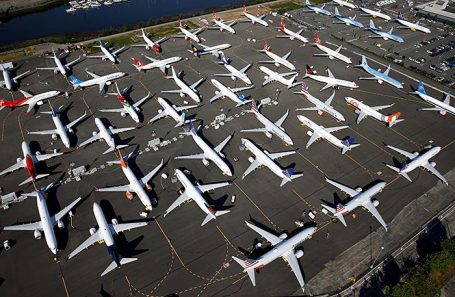 Самолеты Boeing 737 MAX. Сиэтл, США.