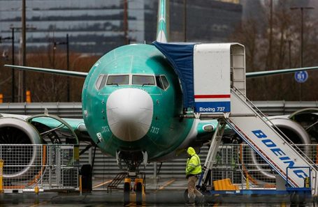 Boeing 737 MAX. Рентон. Вашингтон, США.