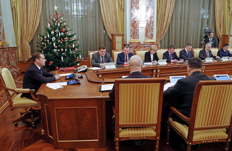 Заседание правительства России. Декабрь 2019 года.