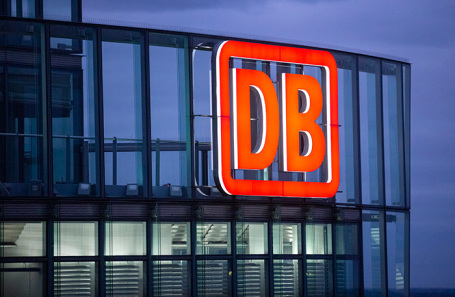 Логотип компании Deutsche Bahn AG.