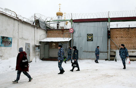 У исправительной колонии в Подмосковье, где отбывала наказание за контрабанду наркотиков израильтянка Иссасхар.