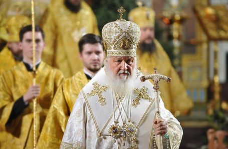Патриарх Московский и всея Руси Кирилл.