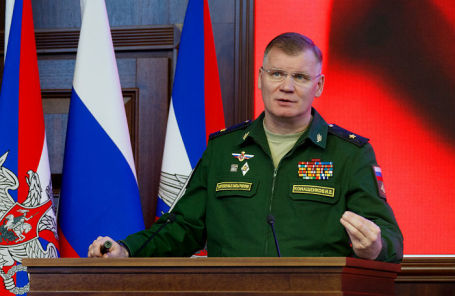 Официальный представитель Минобороны РФ Игорь Конашенков.