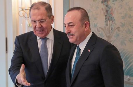 Сергей Лавров и Мевлют Чавушоглу.