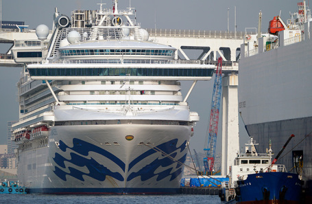 Лайнер Diamond Princess.