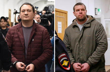 Игорь Ляховец и Денис Коновалов (справа).