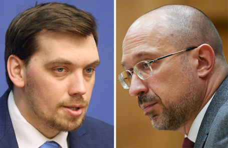 Алексей Гончарук и Денис Шмыгаль (слева направо).