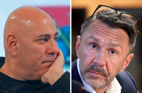 Иосиф Пригожин и Сергей Шнуров.