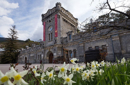 Винный завод «Массандра» в Крыму.