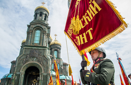 Главный храм Вооруженных сил России в Кубинке.