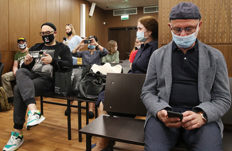 Кирилл Серебренников, Софья Апфельбаум и Алексей Малобродский (слева направо).