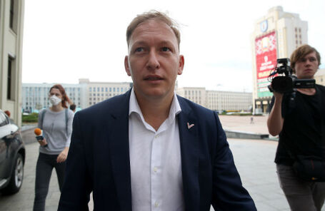 Кандидат в президенты Белоруссии Андрей Дмитриев.