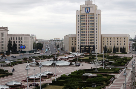 Площадь Независимости в Минске.