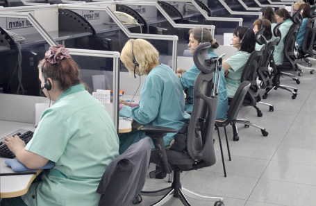 Работа станции скорой и неотложной медицинской помощи.