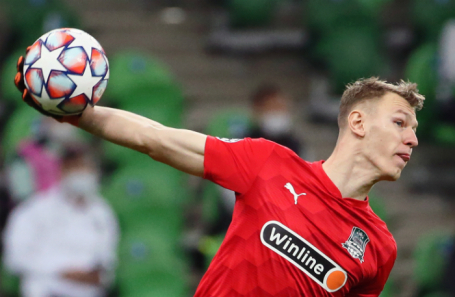 Вратарь «Краснодара» Матвей Сафонов.