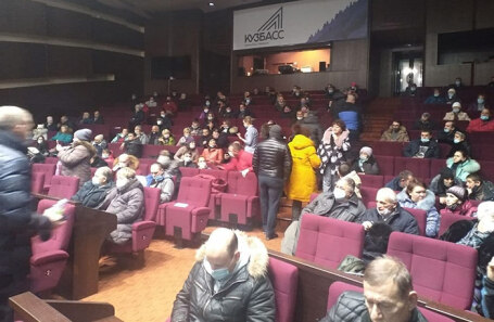 В мэрии Новокузнецка.