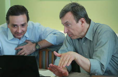 Анатолий Губанов (справа).