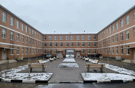 Школа в городе Аргун Чеченской Республики, построенная по нацпроекту «Жилье и городская среда».