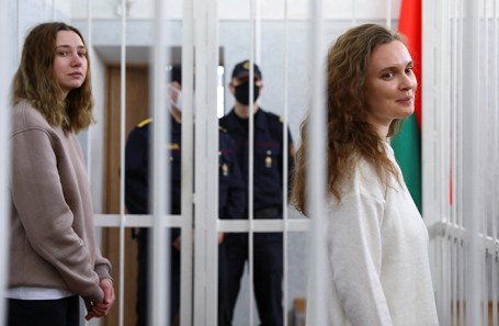 Дарья Чульцова и Екатерина Бахвалова (слева направо).