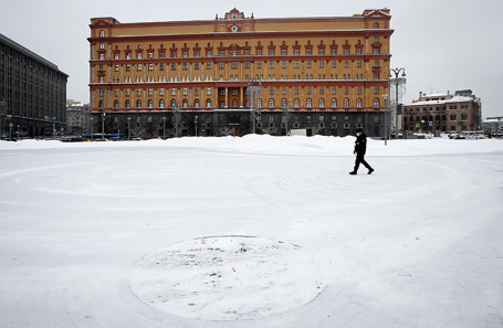 Вид на Лубянскую площадь.