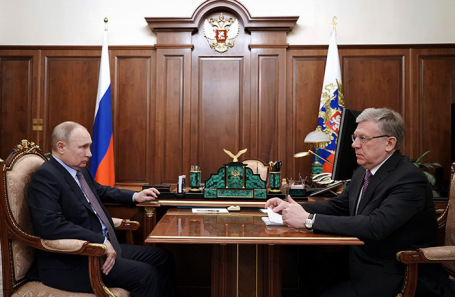 Владимир Путин и Алексей Кудрин.