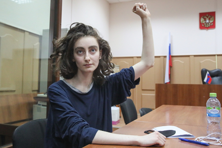Редактор студенческого журнала Doxa Алла Гутникова.