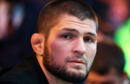 Боец смешанного стиля, чемпион Абсолютного бойцовского чемпионата (UFC) Хабиб Нурмагомедов.