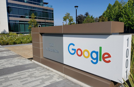 Штаб-квартира google в Калифорнии.