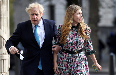 Борис Джонсон и Кэрри Саймондс. 