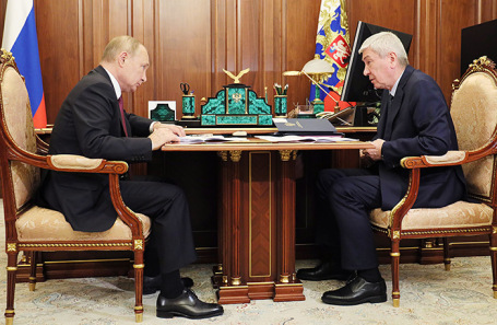 Владимир Путин и Юрий Чиханчин.