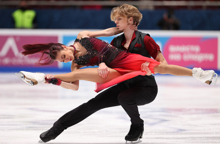 Диана Дэвис и Глеб Смолкин.