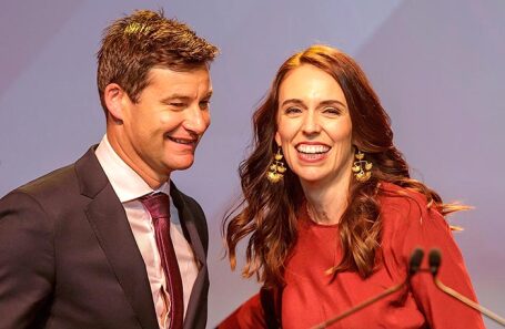 Джасинда Ардерн с женихом Кларком Гейфордом.