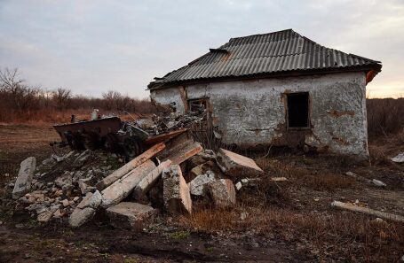 На линии соприкосновения республик Донбасса и ВСУ.