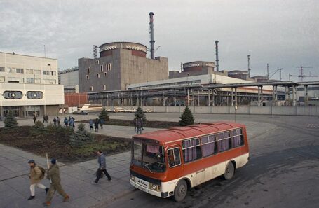 Запорожская АЭС. Архив.