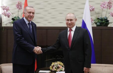 Владимир Путин и Реджеп Эрдоган.