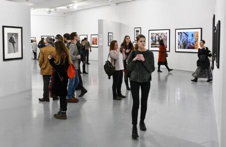 Посетители в МАММ.