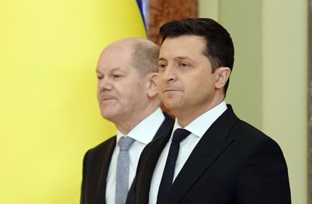 Владимир Зеленский и Олаф Шольц.