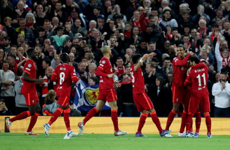 Игроки «Ливерпуля».