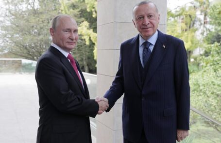 Владимир Путин и Реджеп Тайип Эрдоган.