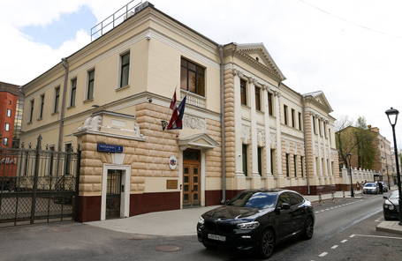  Посольство Латвии в Москве.