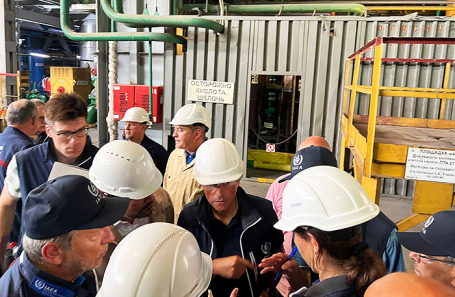 Представители МАГАТЭ на Запорожской АЭС.