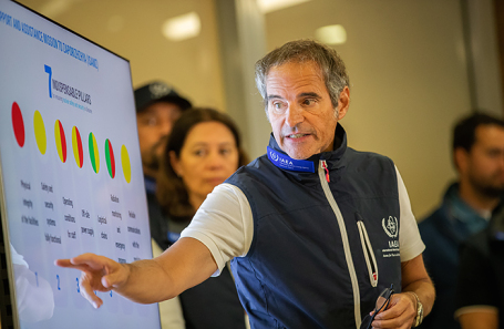  Генеральный директор Международного агентства по атомной энергии (МАГАТЭ) Рафаэль Гросси.